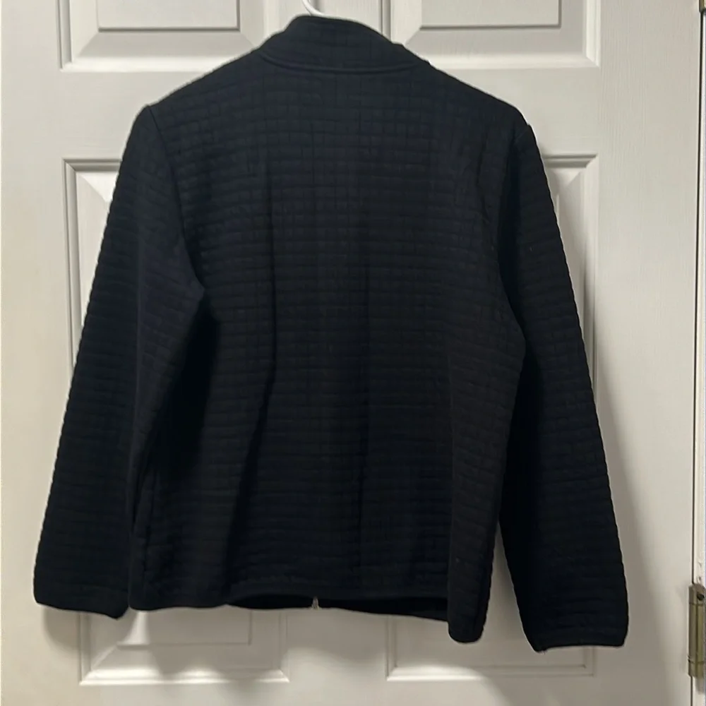 Karen Scott Sport Women’s Mock Neck Full Zip Jacket Size Medium - Picture 5 of 10
